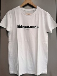 T-shirt blanc homme Lettre Shop