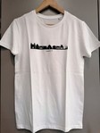 T-shirt blanc homme Lettre Shop