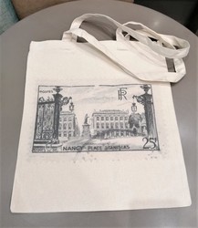 Tote Bag timbre Lettre Shop