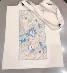 Tote bag carte Place Stanislas Lettre Shop